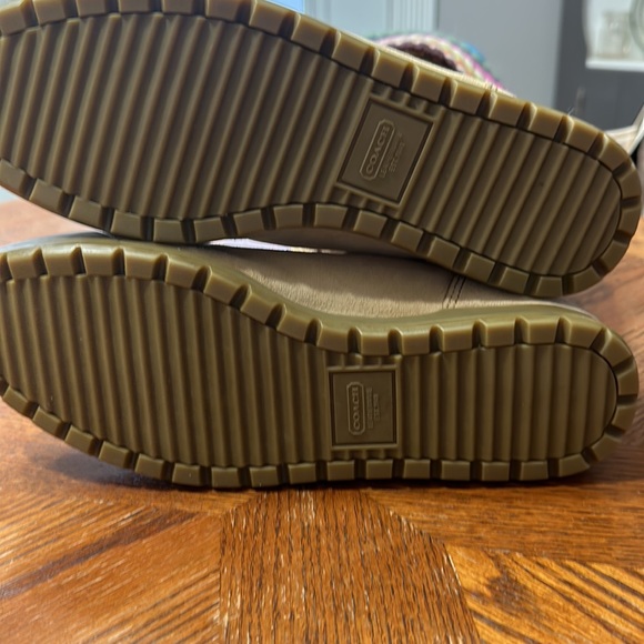 Coach Tatum suede multicolor wool boots sz 9 - Picture 3 of 8